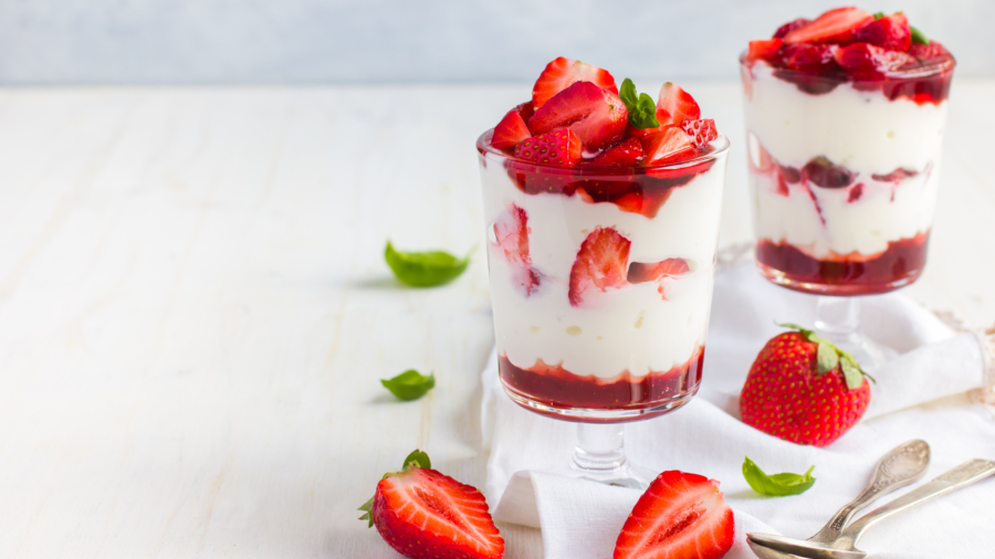 Postres deliciosos y saludables