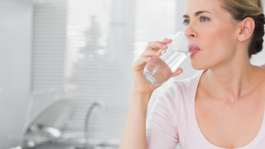 ¿Bebes suficiente agua?
