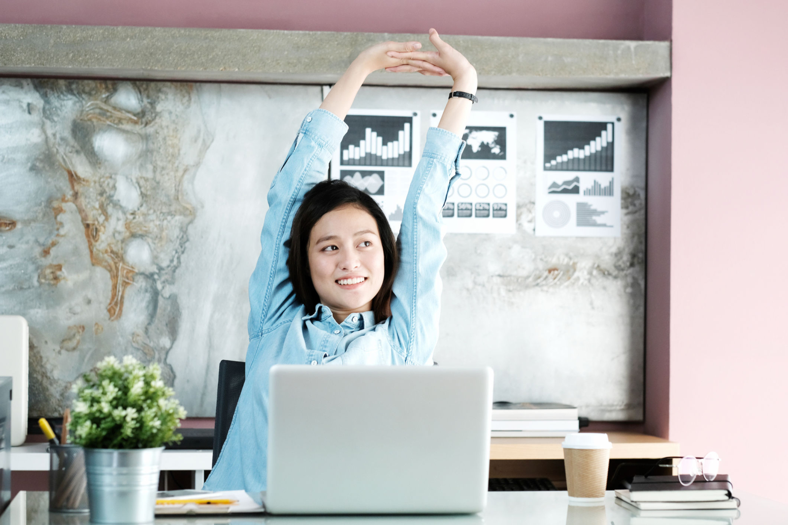Consejos para trabajar de pie o sentado