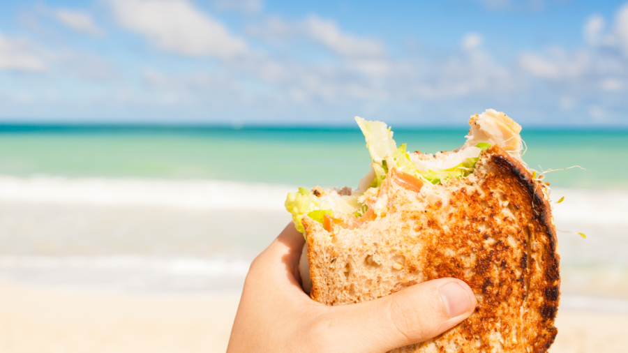 Comidas sencillas para ir a la playa