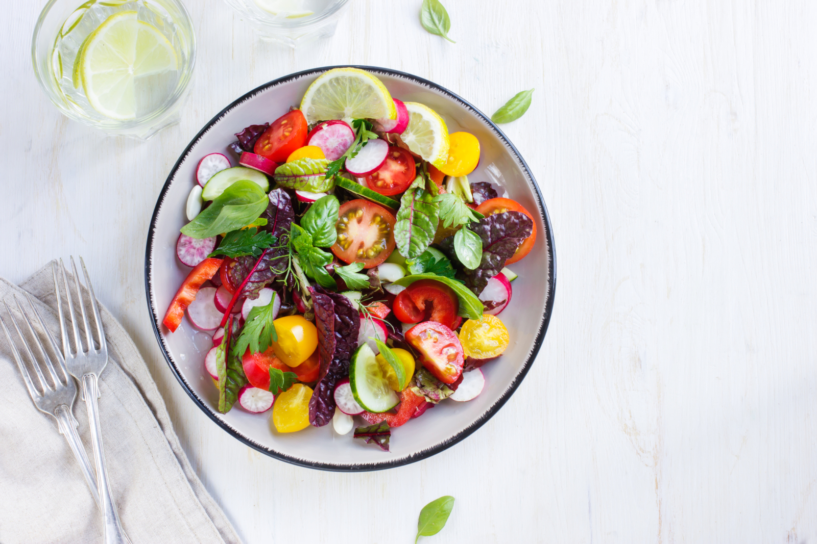 Ensaladas fáciles para el verano