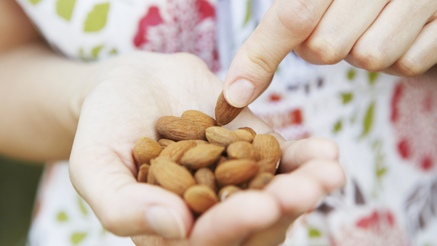 Frutos secos, energía saludable
