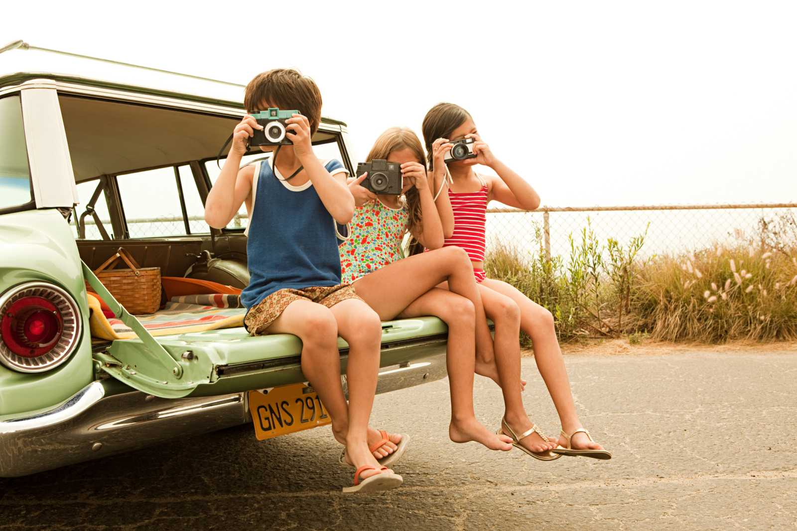 Viajar seguros en coche con niños