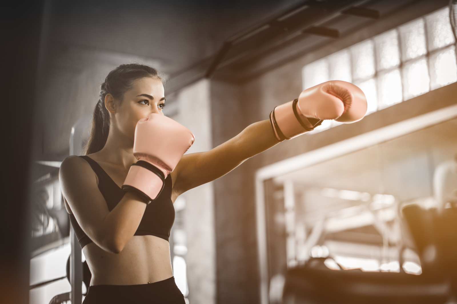 Practica boxeo y libera tensiones