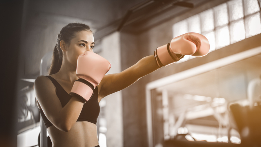 Practica boxeo y libera tensiones