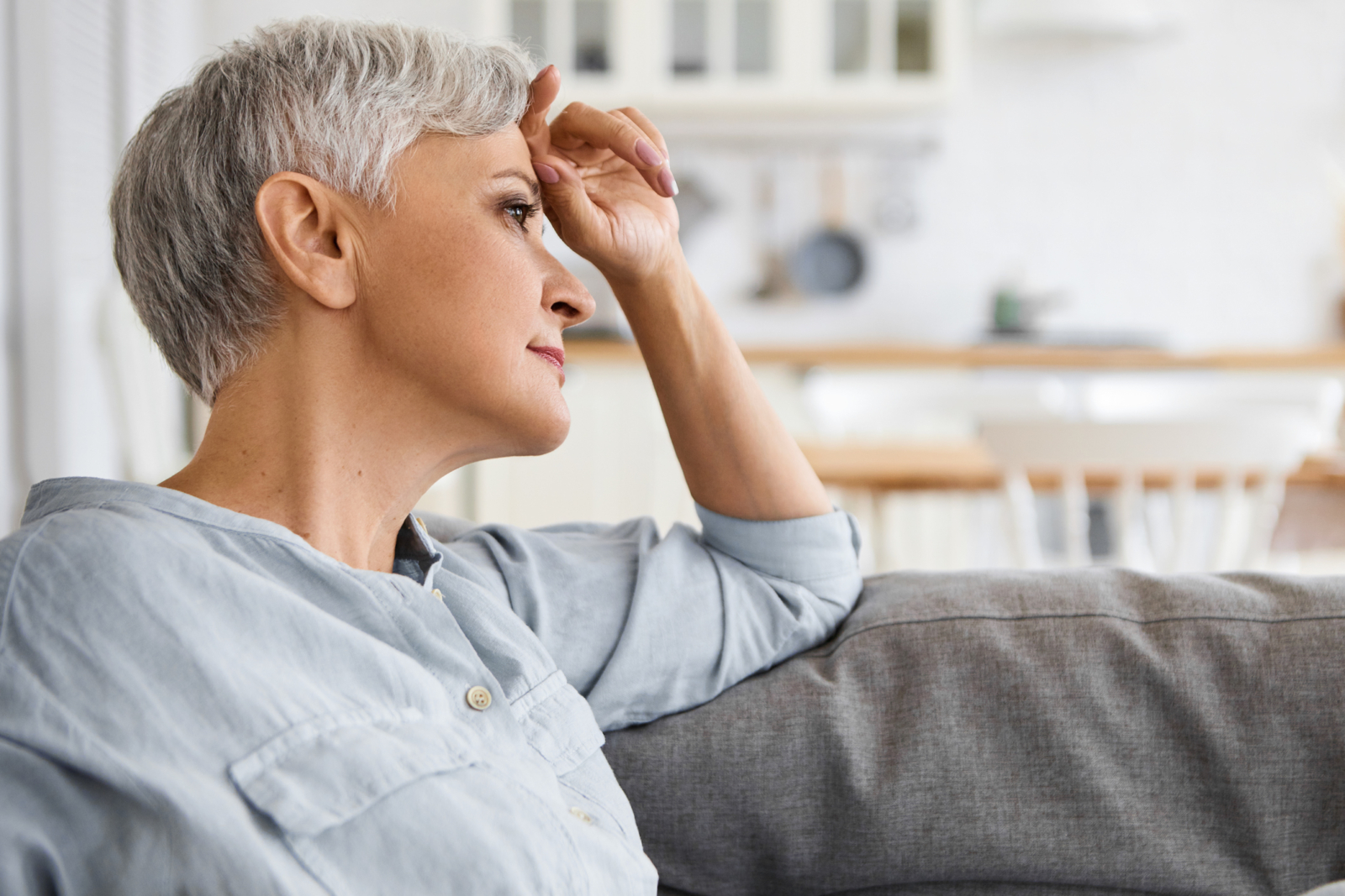 Mujer en la etapa de la menopausia