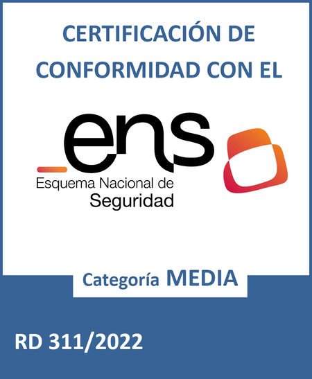 Sello de conformidad ENS Medio